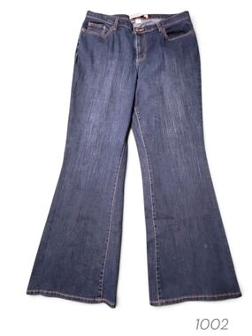 VENEZIA - Size 16 Dark Blue Flare Jeans